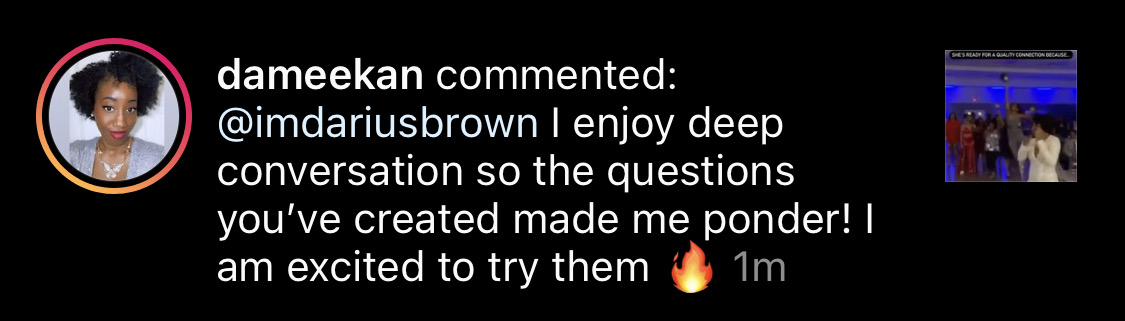 Deep conversation lover